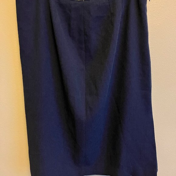 Kasper A.S.L. Women's  Blue Pencil Skirt - Picture 3 of 3